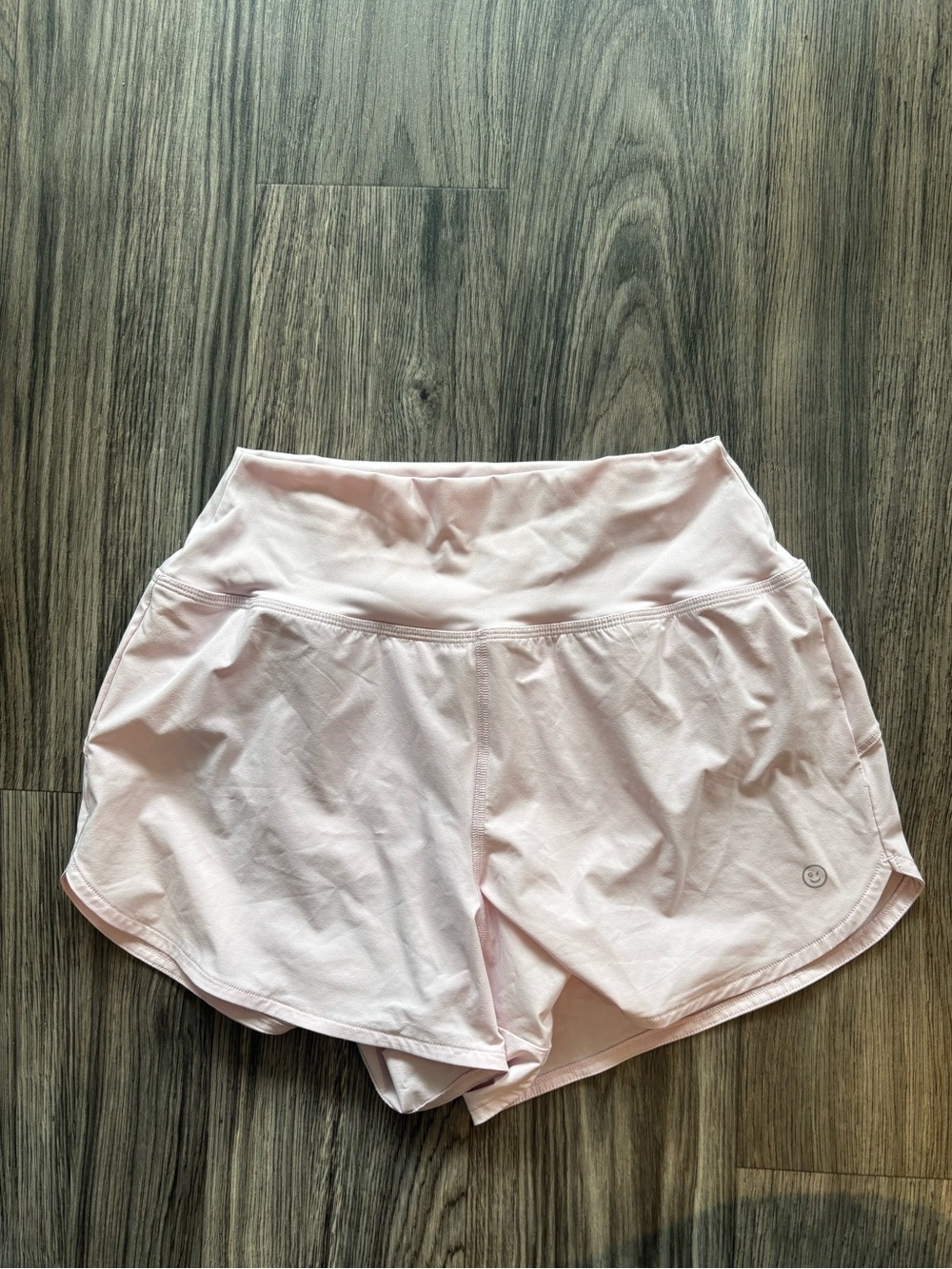 Gilly Hicks Soft Pink High-Rise Athletic Shorts